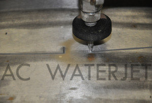waterjet cutting high presure vessel material 2.250 inch 3